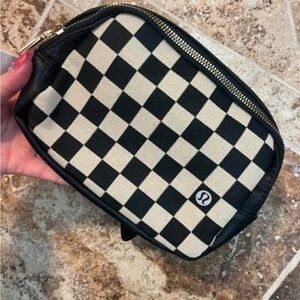 Lululemon Checkered Crossbody Bag